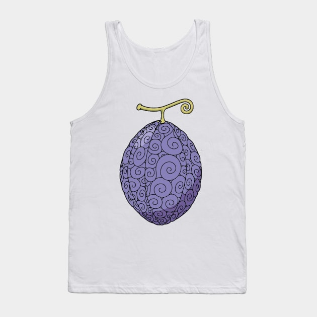 Awa Awa no Mi Devil Fruit [no word] Tank Top by ManimeXP